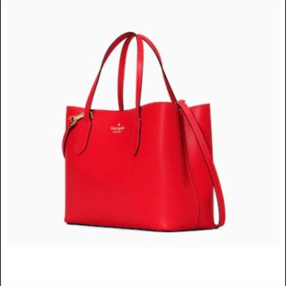 Kate Spade Harper Satchel In SO Heirloom Tomato Red NWT! - Picture 6 of 10
